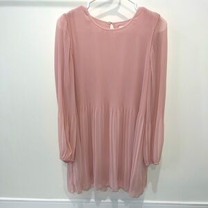 COPY - Aritzia Wilfred Daydreamer mini dress in poetic pink size small